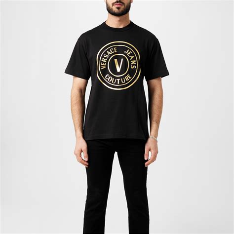 versace t shirt mens flannels|Versace t shirts.